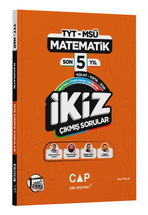 TYT - MSÜ İKİZ ÇIKMIŞ SRLR SON 5 YIL MATEMATİK -26